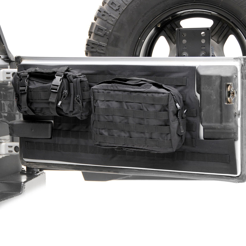 SmittyBilt TAIL GATE GEAR CVR BLK - SB5662201