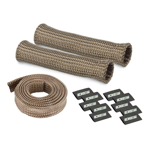 Protect-A-Boot and Wire Design Engineering 010704 Titanium 2-Cylinder Kit for Spark Plug Boot and Wire Protection