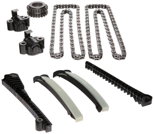 Cloyes Single Non Roller Timing Chain Set, Guides/Tensioners/Crankshaft Gear Included