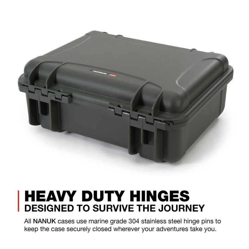 Nanuk Hard Case Waterproof with Foam Insert for DJI Ronin RSC 2 and Pro Combo Version - Olive