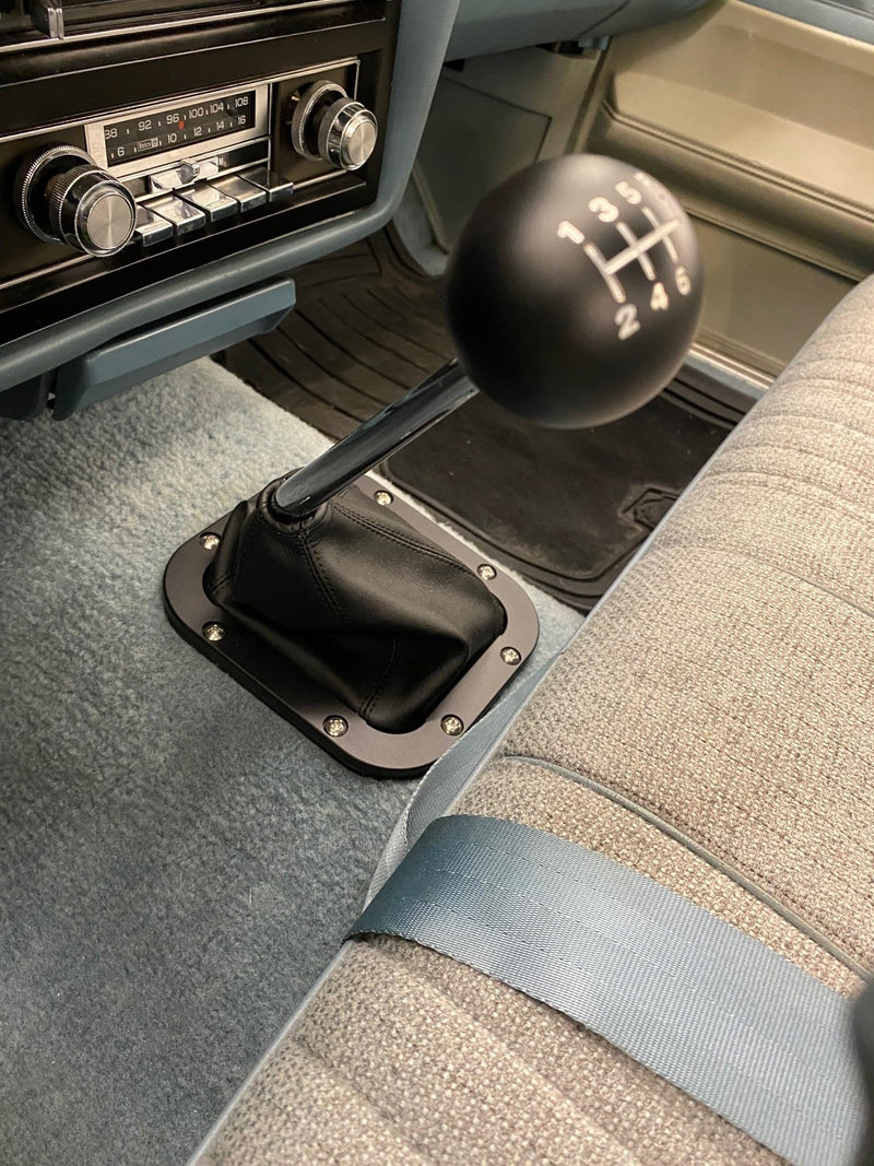 Hurst Shifter Boot and Bezel 115500HST - Rectangular - Black Finish