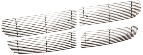 2013-2018 Ram 1500 T-Rex Grilles Billet Grille, Polished, 4 Pc, Overlay - PN #21458, black