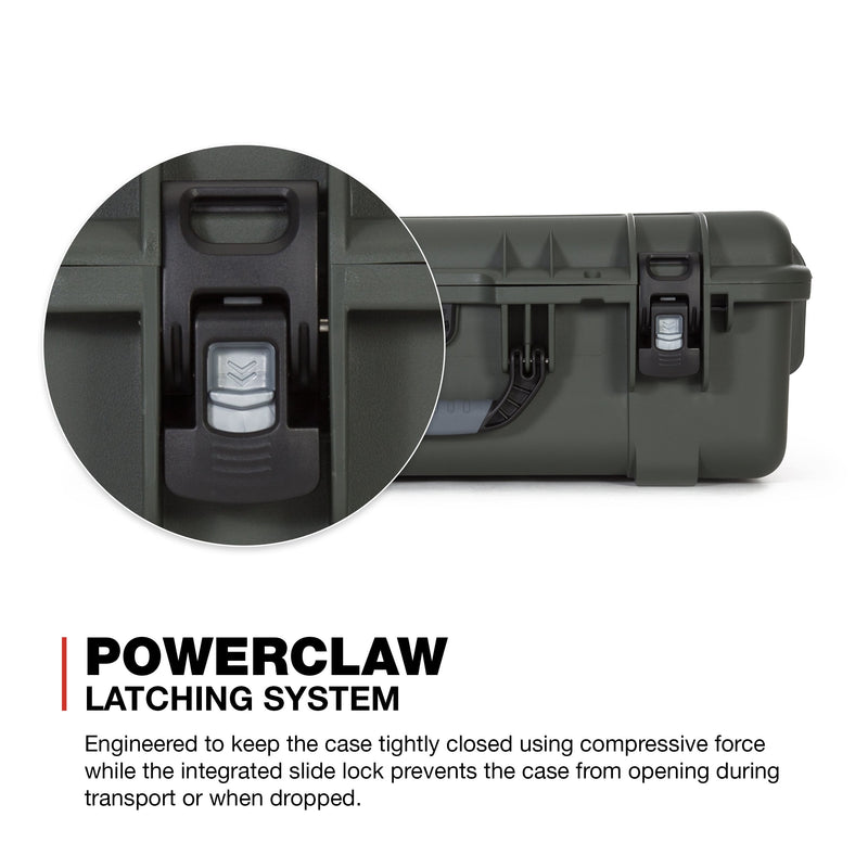 Waterproof Nanuk 945 Hard Case Empty - Olive