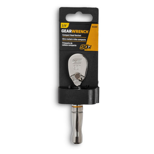 3/8" Drive GEARWRENCH 90 Tooth Fp Compact Head Rat 4.7" (81228T)