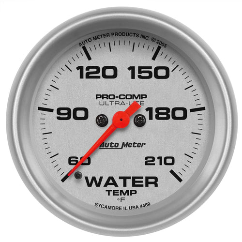 Ultra-Lite Auto Meter 4469 Water Temperature Gauge