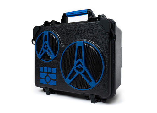 EcoJourney ECOXGEAR Rugged Waterproof Portable Bluetooth Wireless 65-Watt Speaker Dry Storage with 50+ Hours Playtime(Blue)