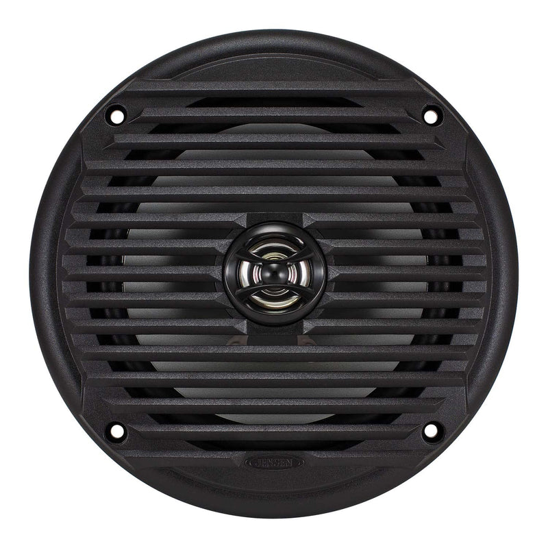 Black 6.5" Coaxial Speakers, 130 Watts