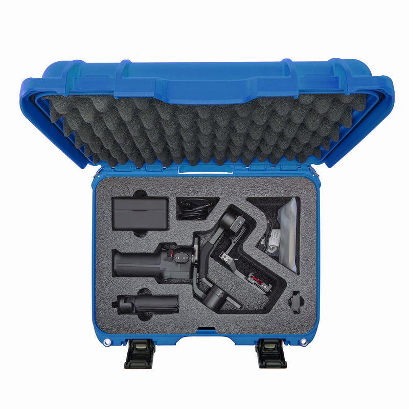 Nanuk Waterproof 920 Hard Case with Custom Foam Insert for DJI Ronin-S 3 Mini - Blue