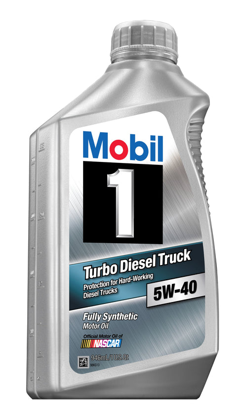 Mobil 1 5W-40 Turbo Diesel Truck Synthetic Motor Oil - 1 Quart has been changed to item number 122253
