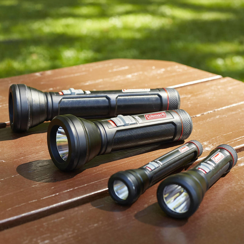 Battery Guard Coleman 250m LED Flashlight Black