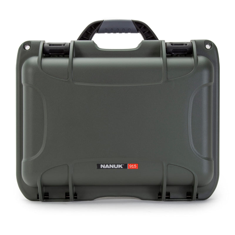 Waterproof Nanuk 915 Hard Case with Foam Insert - Olive
