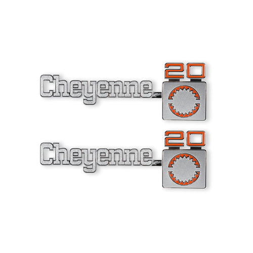 Cheyenne 20 Brothers Trucks 04-540 Fender Emblems
