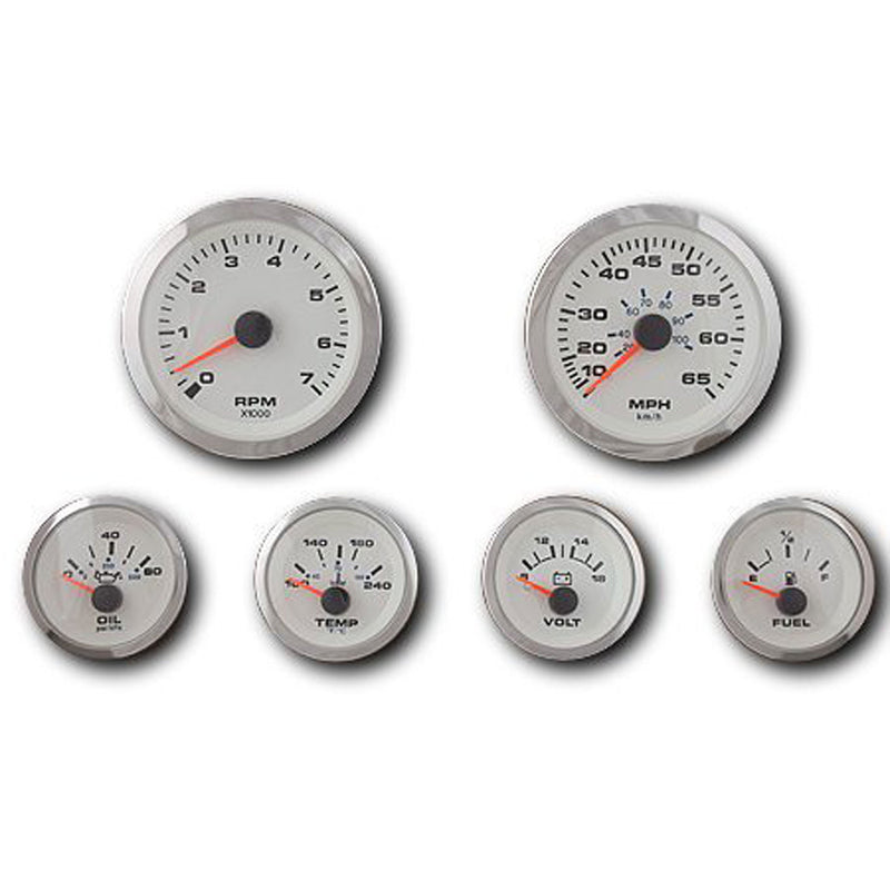 6-Gauge Set Sierra International 67654P, White