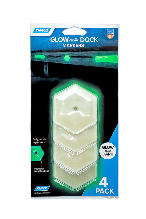Hexagon Camco Glow on The Dock Pier Markers 4pk (Retail)