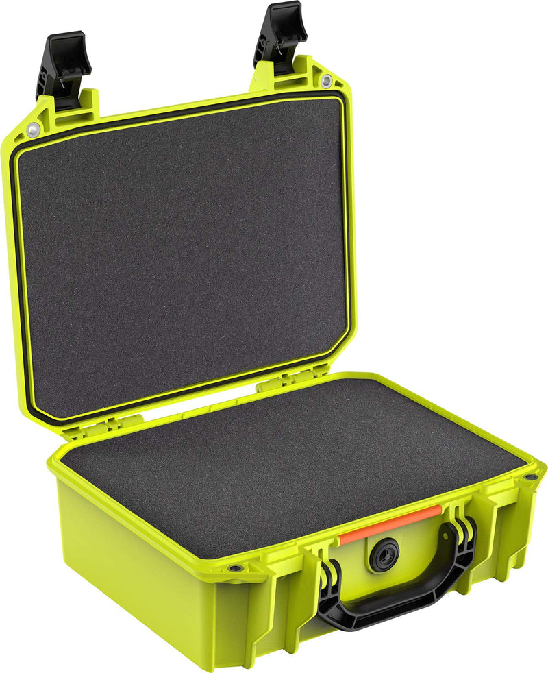V200 Multi-Purpose Hard Case by Vault with Foam (Bright Green)