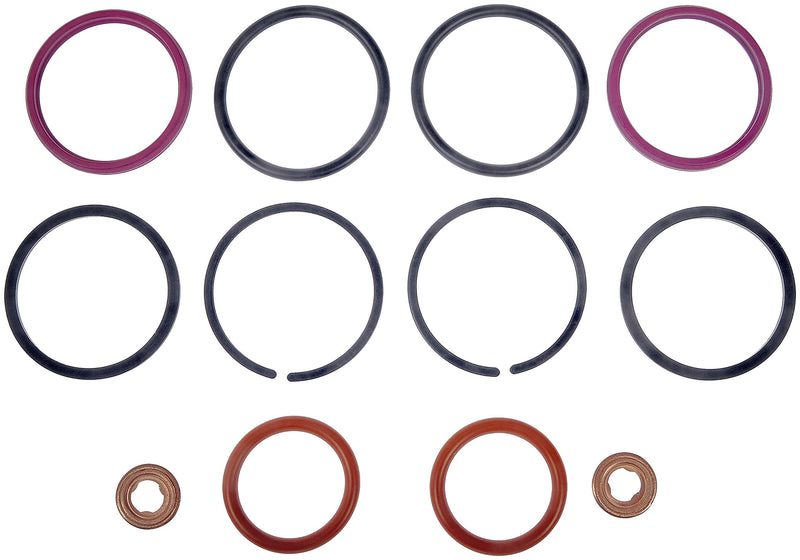 Dorman Fuel Injector O-Ring Kit 904-206 Compatible with Select Ford / IC Corporation / International Models