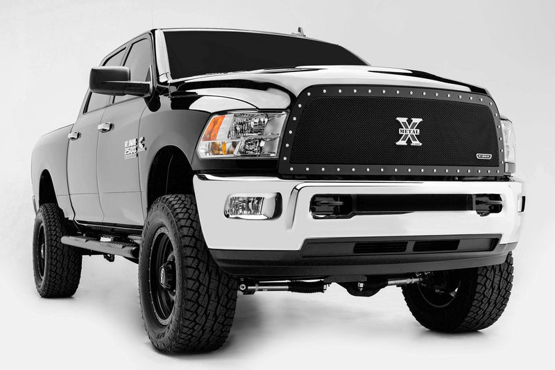 X-Metal Grille T-Rex Grilles 6714521 for Dodge Ram, Black