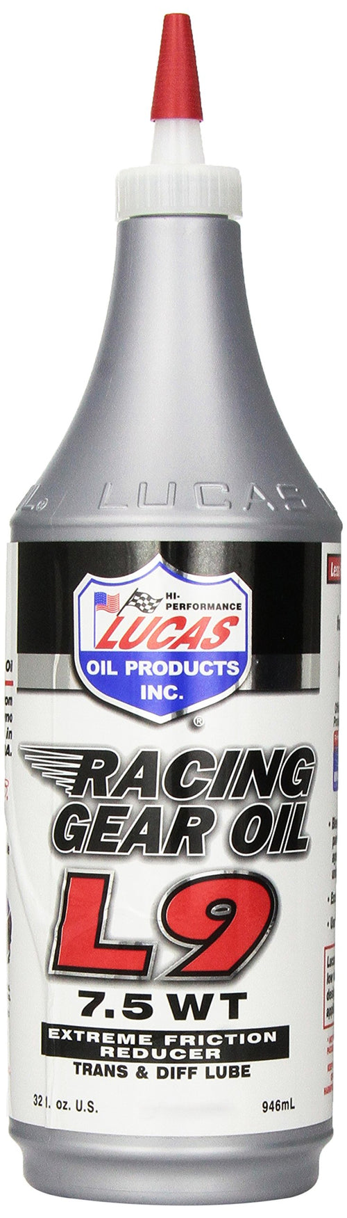 L9 Synthetic Racing Gear Oil/12x1/Quart