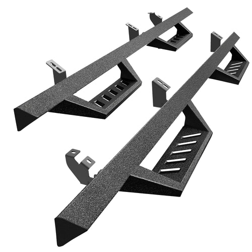 Tyger Auto LanderX Running Board Compatible with Toyota Tacoma 2024-2026 (Fits Hybrid) | Double Cab | TG-LX3T84208 | Drop Step Side Step Rail Nerf Bars