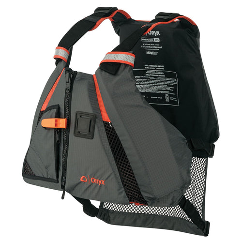 MoveVent Onyx Dynamic Paddle Sports Life Vest, Orange, XS/SM