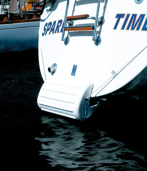 Transom Boat Fender Taylor Made Products, 10 x 22 inch, White