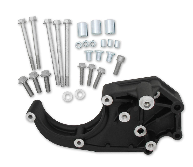 LS A/C Accessory Drive Bracket Holley 20-134BK - Fits Sanden SD508 or SD7 Comp.