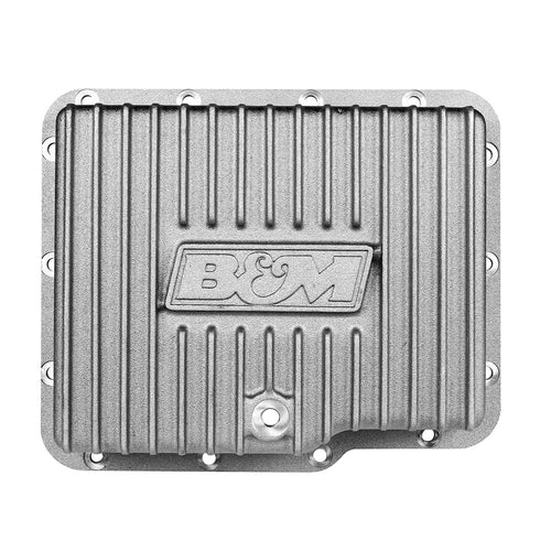Cast Aluminum B&M 70280 Extra Depth Transmission Pan