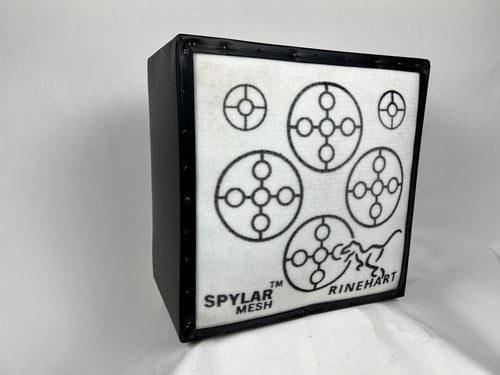 Speed Rinehart Unlimited Target | High-Velocity Crossbow Target with Patented Spylar Construction | 27-Zone Design for Fast Bolt Removal | Made in USA