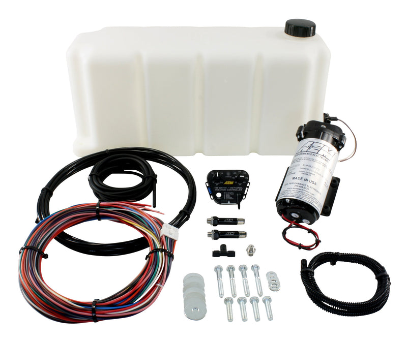 V2 AEM (30-3301) 5-Gallon Water/Methanol Injection Kit with HD Controller and Internal MAP Sensor