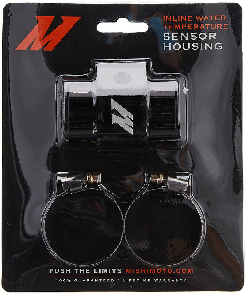 Mishimoto Water Temperature Sensor Adapter - 38mm - Black (MMWHS-38-BK)