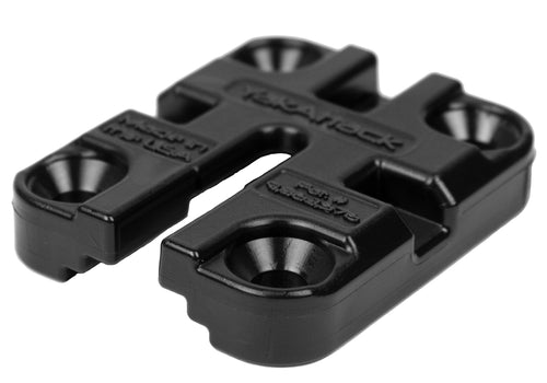 MightyMount II YakAttack | Compact Track Mount for Kayak Accessories | LockNLoad & T-Bolt Compatible | Includes Mounting Hardware | 2" x 2.375" x 0.5" | Made in USA