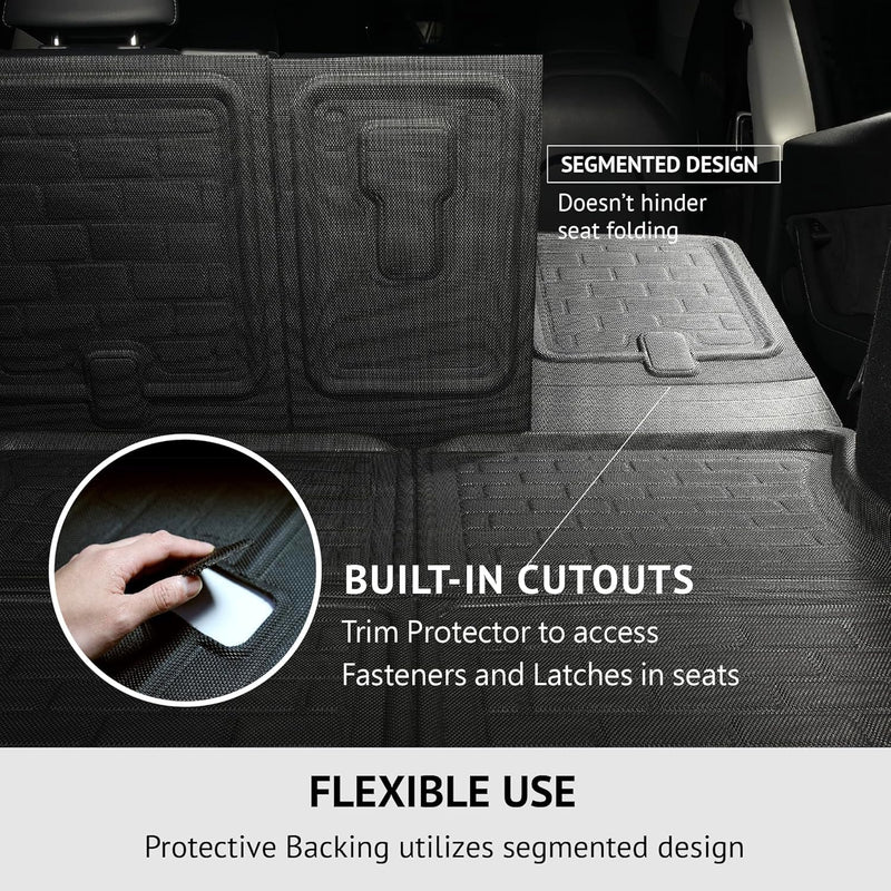 Kagu 3D MAXpider Seatback Protector (Black) Compatible with Toyota Land Cruiser 2024-2026 - Seatback Protector