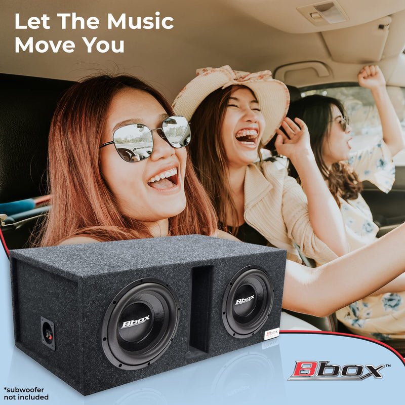 Dual BBox 15" Vented Carpeted Subwoofer Enclosure E15DV