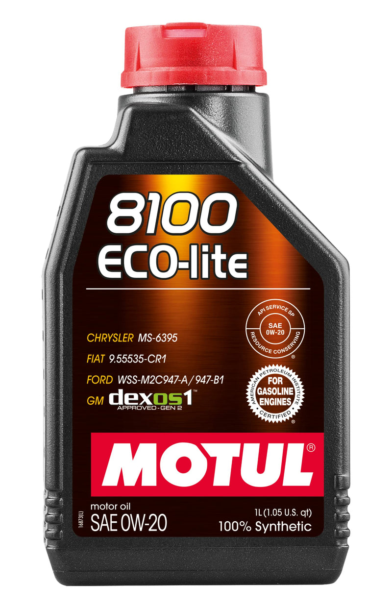 8100 MOTUL USA Eco-Lite 0W20 12X1L