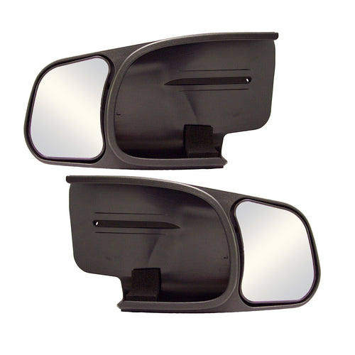 Custom Towing Mirror CIPA 10800 - Chevy/GMC/Cadillac, Pair 18 Inch