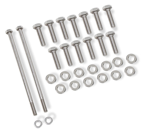 Oil Pan Bolt Set Mr. Gasket 60850G - Stainless Steel
