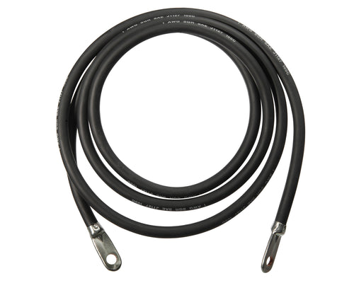 Sierra International BC88593 With Terminals Battery Cable - 8', Black, 1 Gauge , white