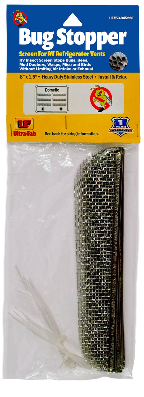 Outside Vents Bug Stopper Screens for RV Refrigerator