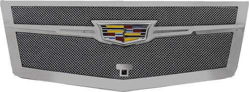 Upper Class Series T-Rex Grilles 2015i-2020 Escalade Main Grille, Chrome with Chrome Center Trim Piece, 1 Pc, Replacement, Fits Vehicles with Camera - PN #56191, Polished