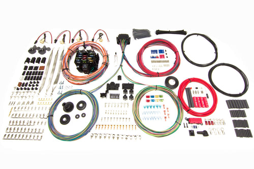 Pro-Series Painless Performance 10406 GM Truck Chassis Harness w/Bulkhead Pass-Through, Key in Dash, 23 Circuits