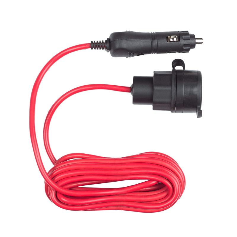 12V/24V Wagan 12ft. DC Extension Cable with Panel Mount and Weather Proof Cover…