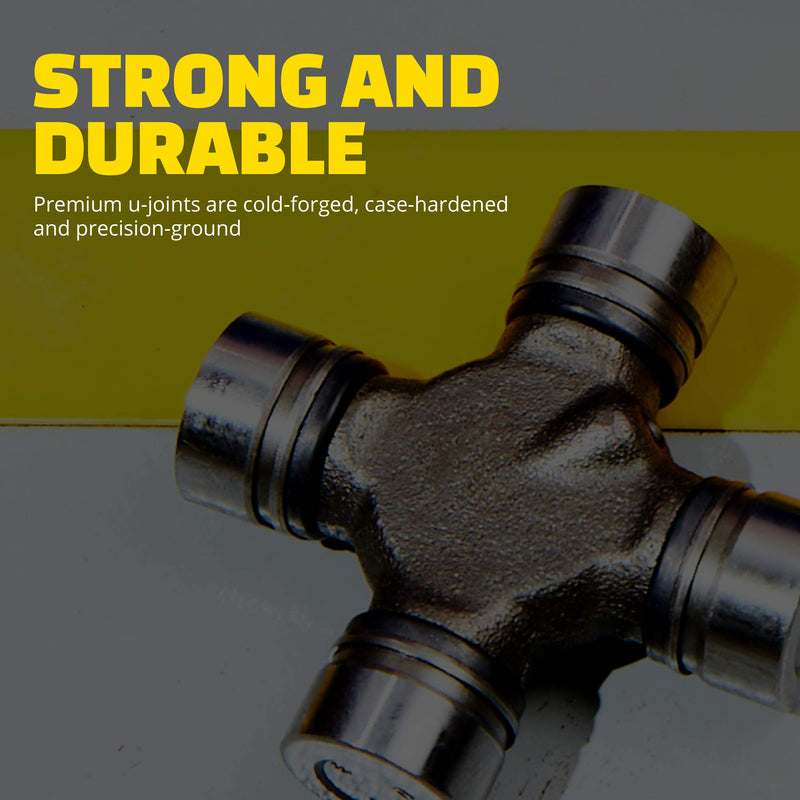 Premium MOOG Greaseable Universal Joint for Our 1200 Series; Rockwell L12 Series