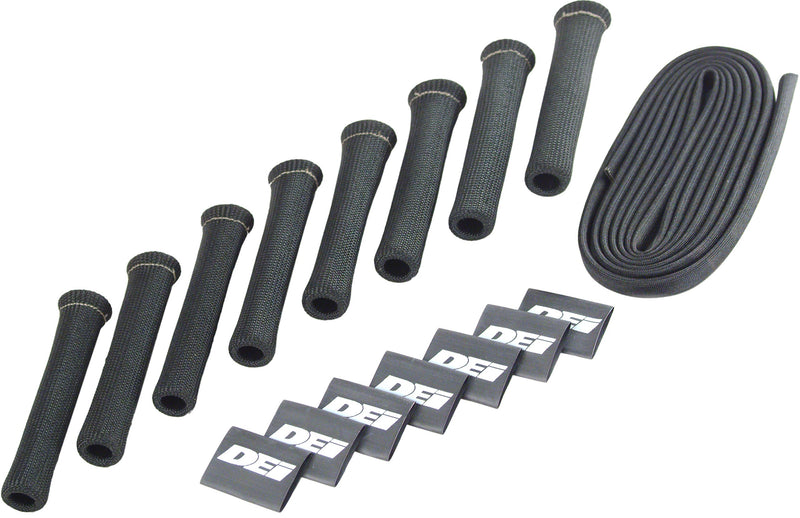 Design Engineering Protect-A-Boot and Wire Black 8-Cylinder Kit for Spark Plug Boot and Wire Protection 010712