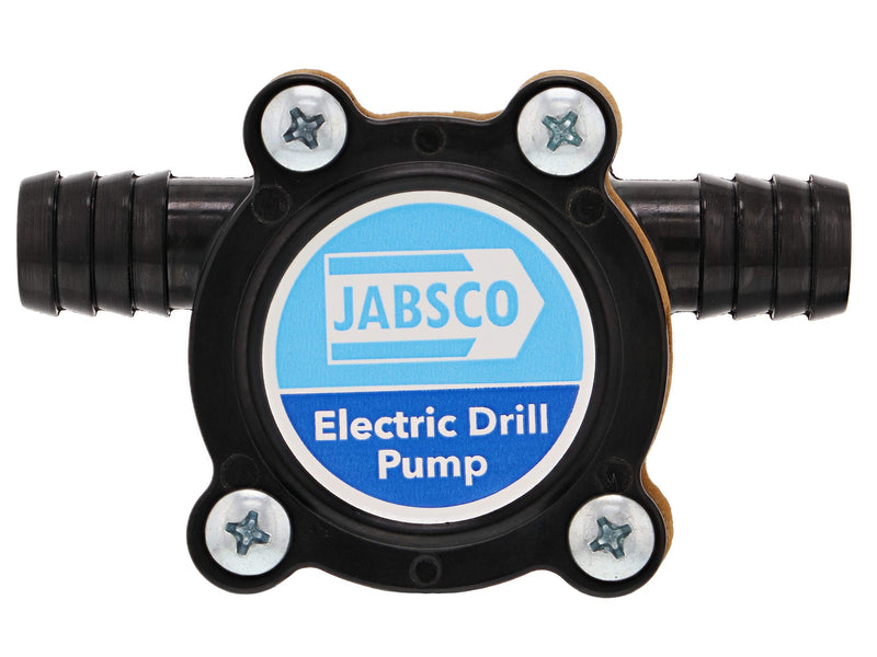 Self Priming Jabsco 17250-0003 Electric Drill Pump , Black