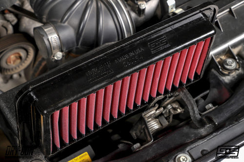 GrimmSpeed Performance Panel Air Filter Dry-Con 060092 Compatible with 93-07 Subaru WRX/STI