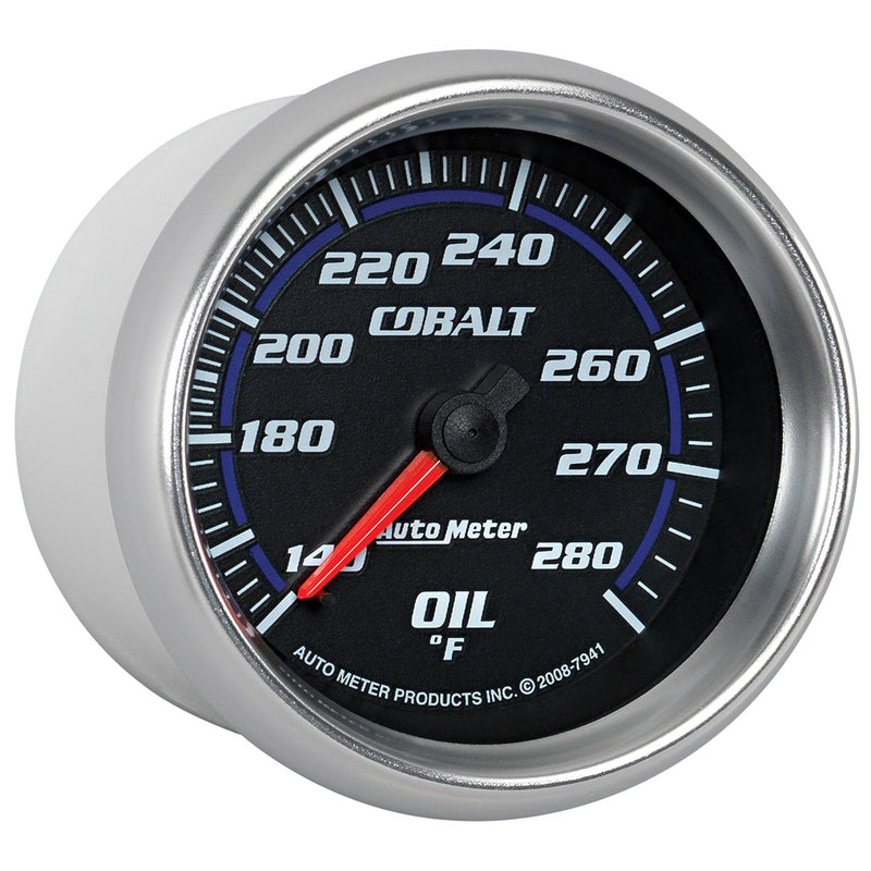 Cobalt Auto Meter 7941 Mechanical Oil Temperature Gauge
