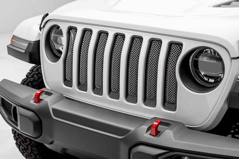 Jeep Wrangler Jl Sport Mesh Grille Compatible with T-Rex, 44493
