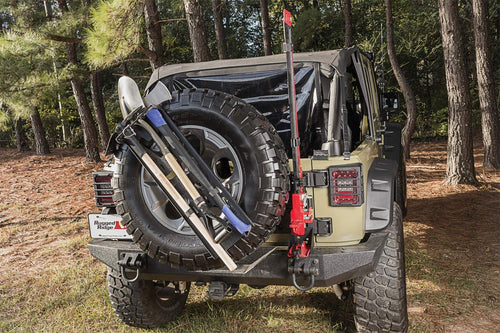 Spare Tire Tool Rack System | Rugged Ridge | 13551.63