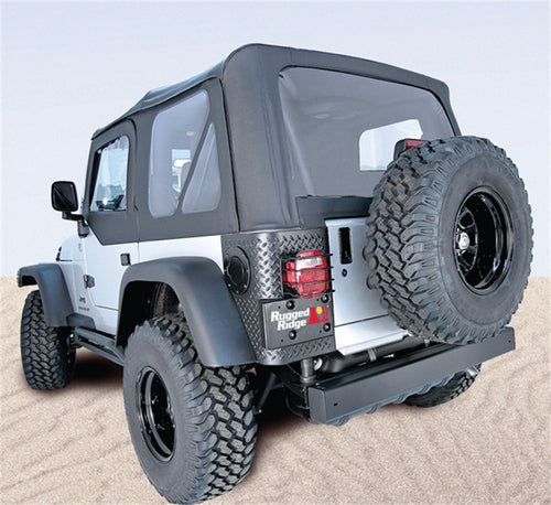 XHD Soft Top, Black Diamond, Tinted | Rugged Ridge | 13731.35 | Fits 2004-2006 Jeep Wrangler Unlimited LJ