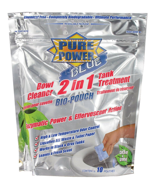 Valterra V23020 2-in-1 Blue Pure Power Drop Ins, (Pack of 10)